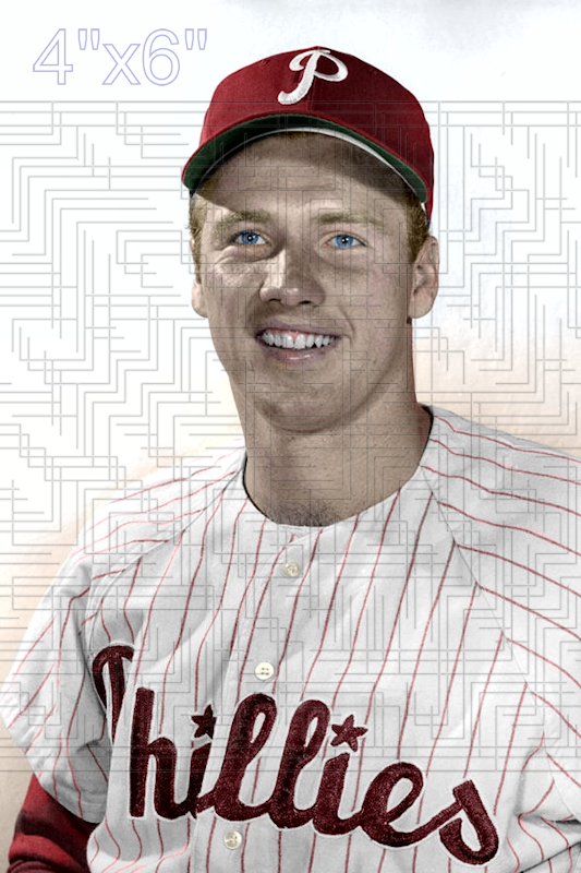 Jim Woods - 1960 Philadelphia Phillies - choose a size & style