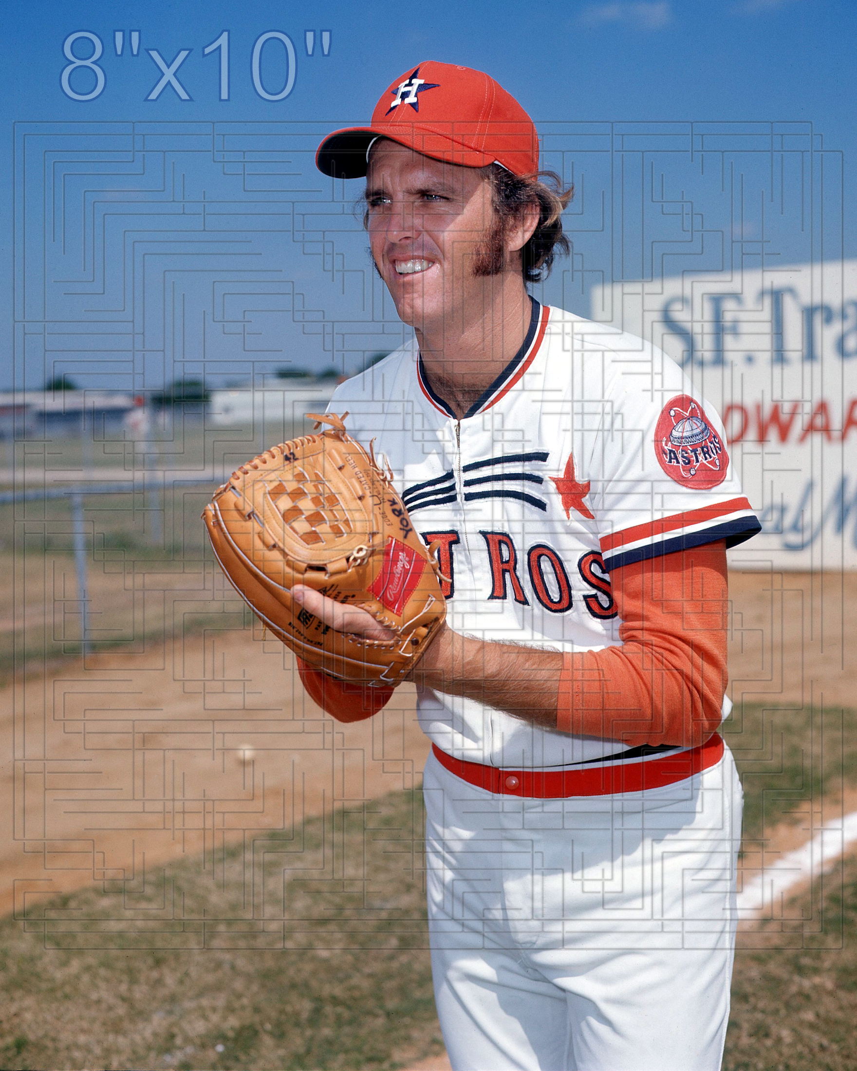 Jim York - 1972-74 Houston Astros - choose a size & style
