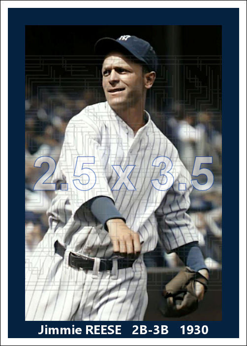 Jimmie Reese - 1930 New York Yankees - choose a size & style