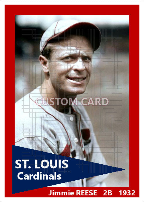 Jimmie Reese - 1932 St. Louis Cardinals - choose a size & style