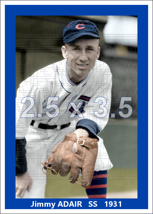 Jimmy Adair - 1931 Chicago Cubs - choose a size & style