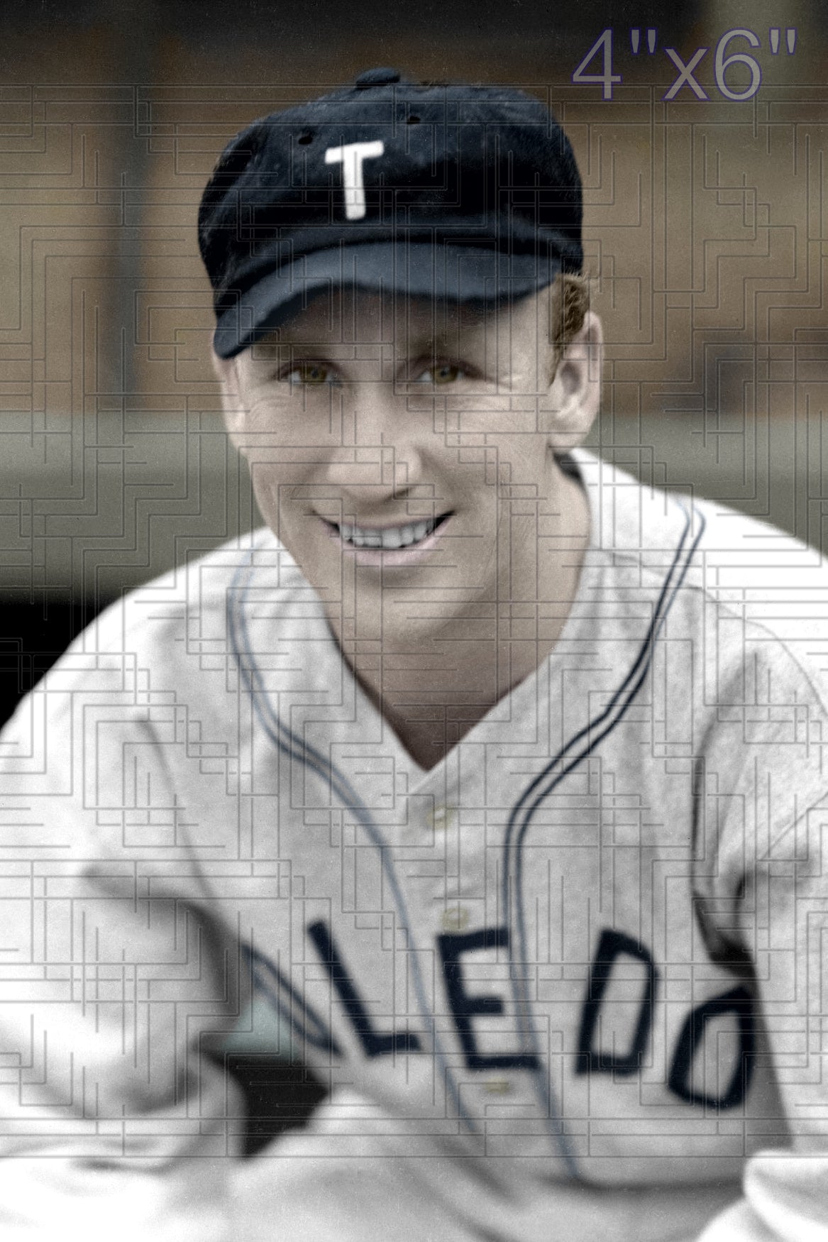 Jimmy Adair - 1937 Toledo Mud Hens - choose a size & style