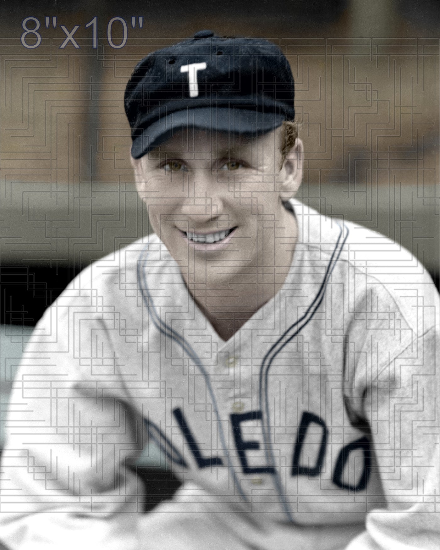 Jimmy Adair - 1937 Toledo Mud Hens - choose a size & style