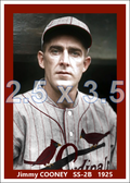Jimmy Cooney - 1925 St. Louis Cardinals - choose a size & style