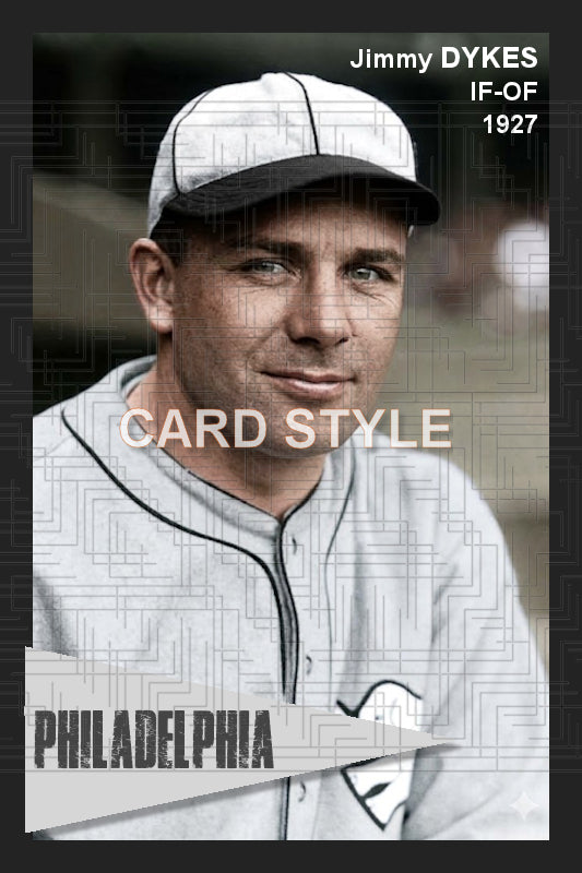 Jimmy Dykes - 1927 Philadelphia Athletics - choose a size & style