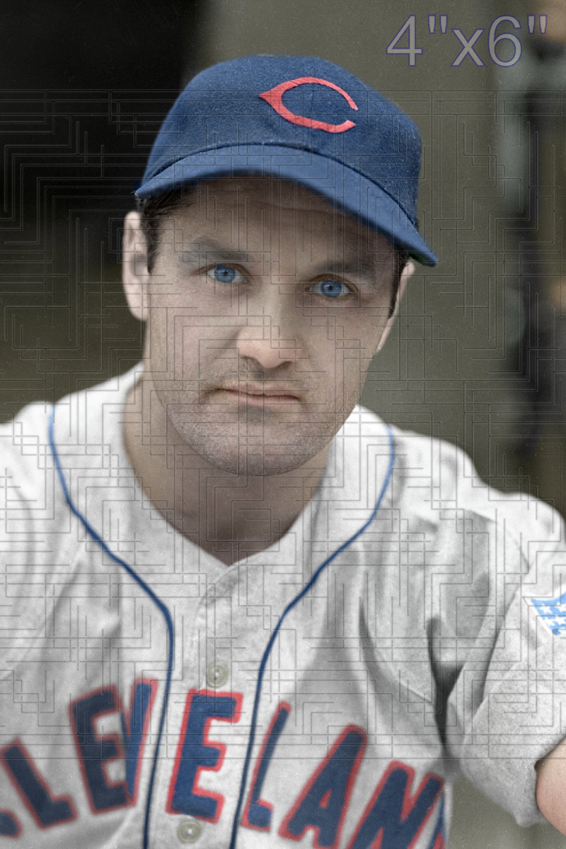 Jimmy Grant - 1943 Cleveland Indians - choose a size & style
