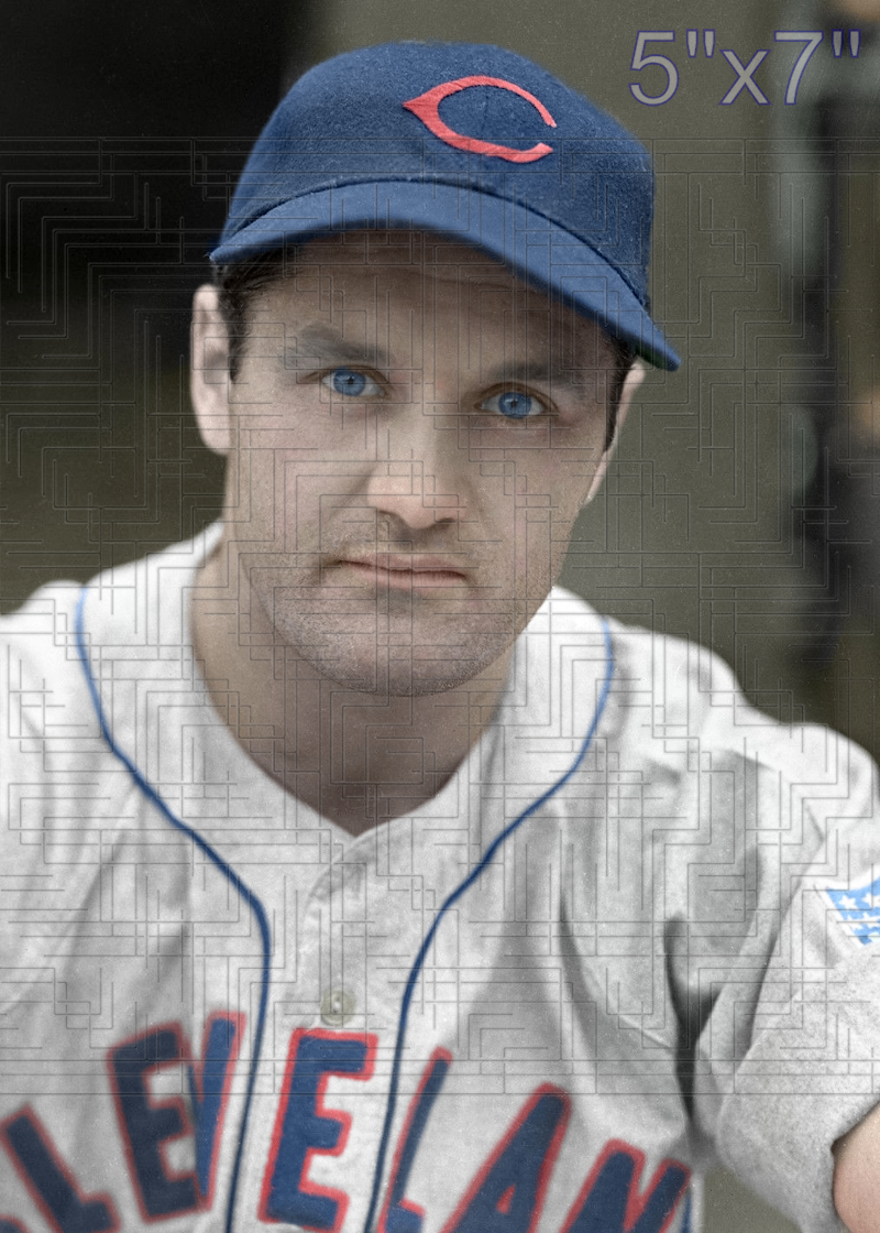 Jimmy Grant - 1943 Cleveland Indians - choose a size & style