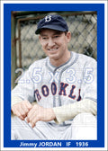 Jimmy Jordan - 1936 Brooklyn Dodgers - choose a size & style
