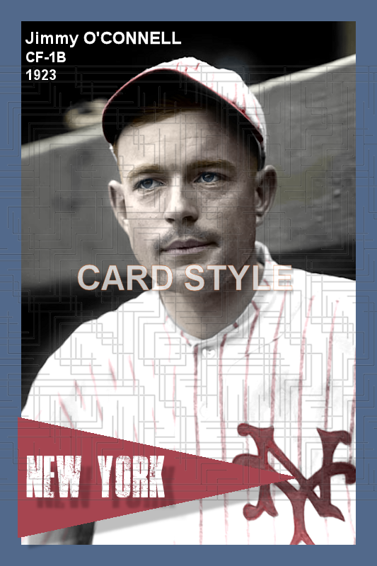 Jimmy O'Connell - 1923 New York Giants - choose a size & style