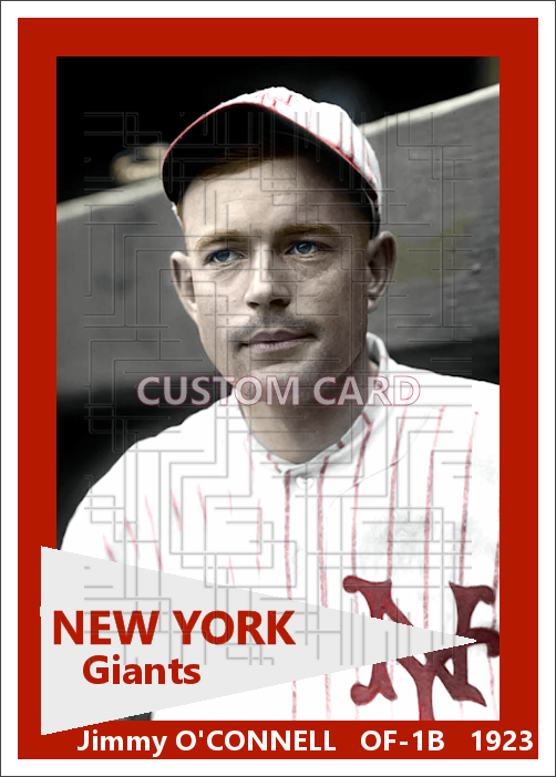 Jimmy O'Connell - 1923 New York Giants - choose a size & style