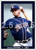 Jimmy Osting - 2001 San Diego Padres - choose a size & style
