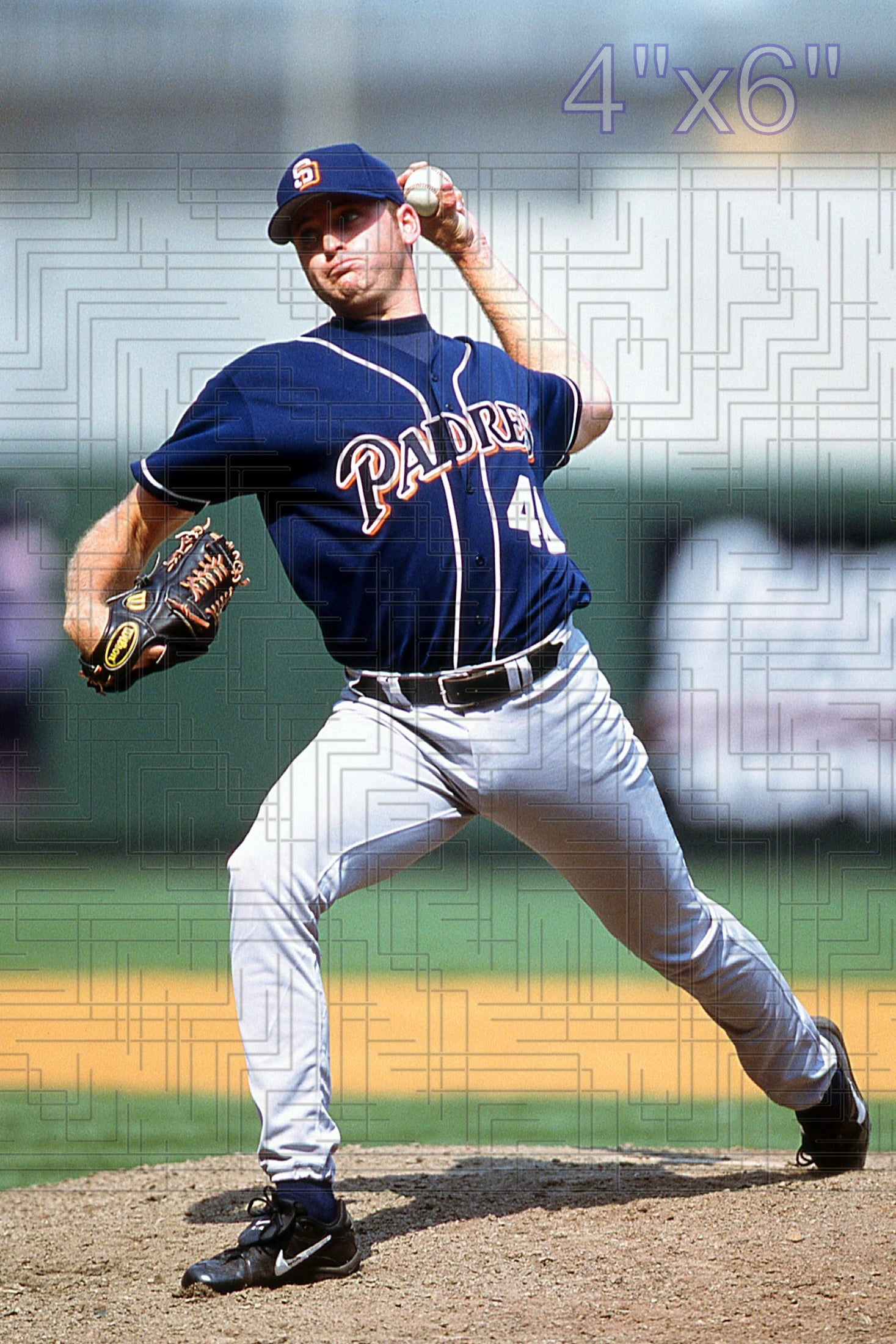 Jimmy Osting - 2001 San Diego Padres - choose a size & style