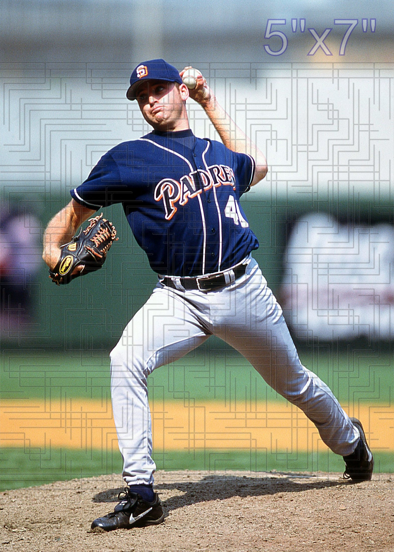 Jimmy Osting - 2001 San Diego Padres - choose a size & style