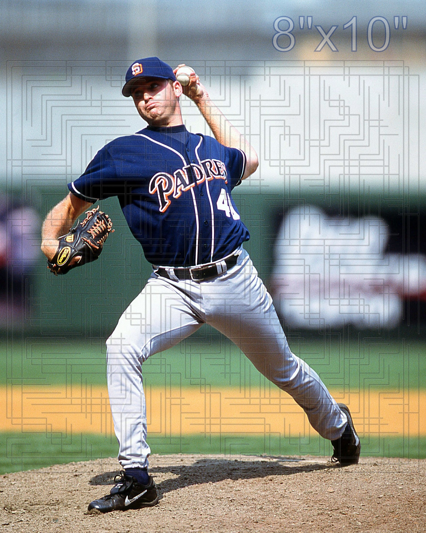 Jimmy Osting - 2001 San Diego Padres - choose a size & style