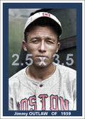 Jimmy Outlaw - 1939 Boston Bees - choose a size & style