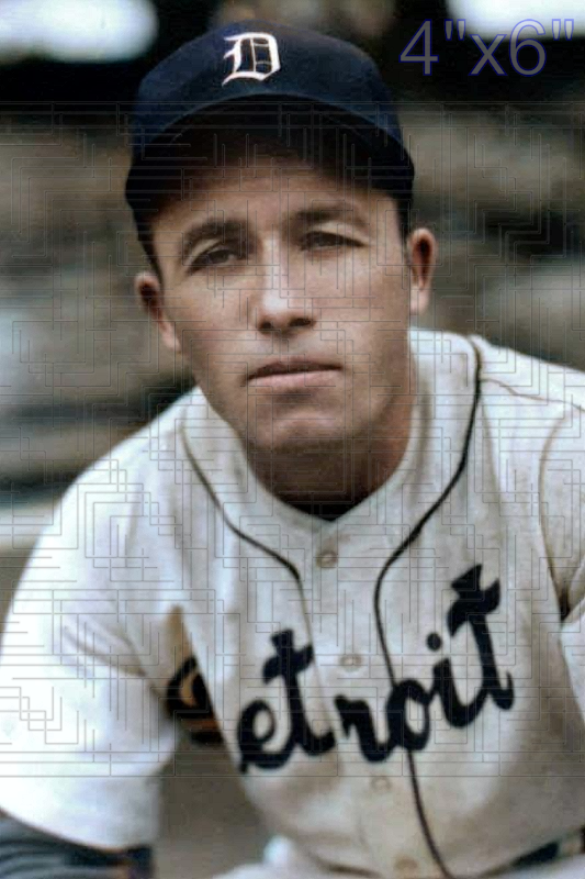 Jimmy Outlaw - 1943 Detroit Tigers - choose a size & style