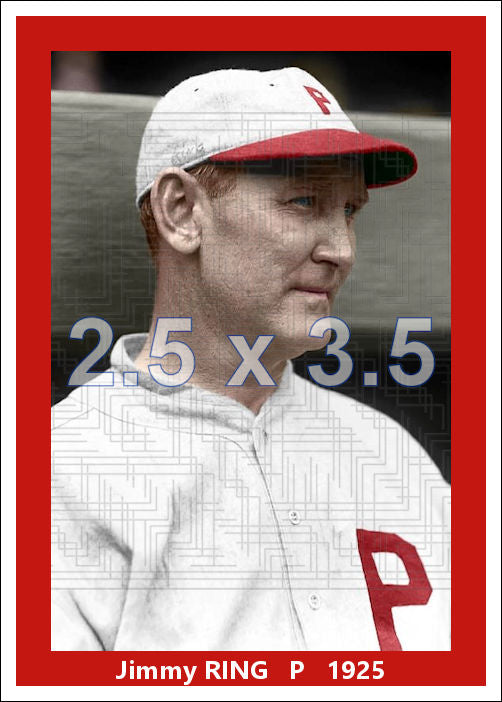 Jimmy Ring - 1924 Philadelphia Phillies - choose a size & style