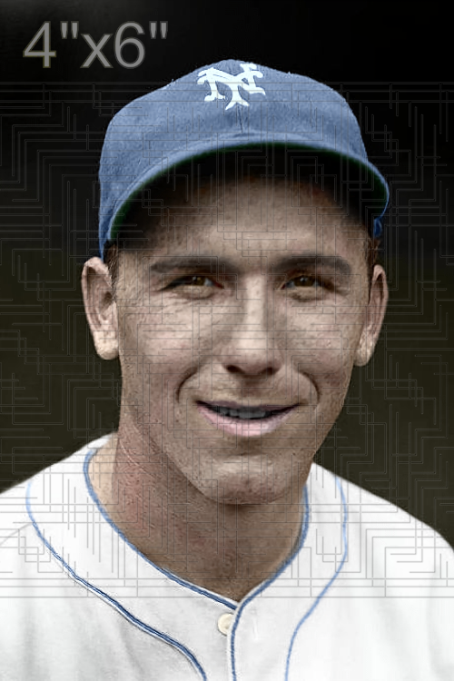 Jimmy Ripple - 1937 New York Giants - choose a size & style