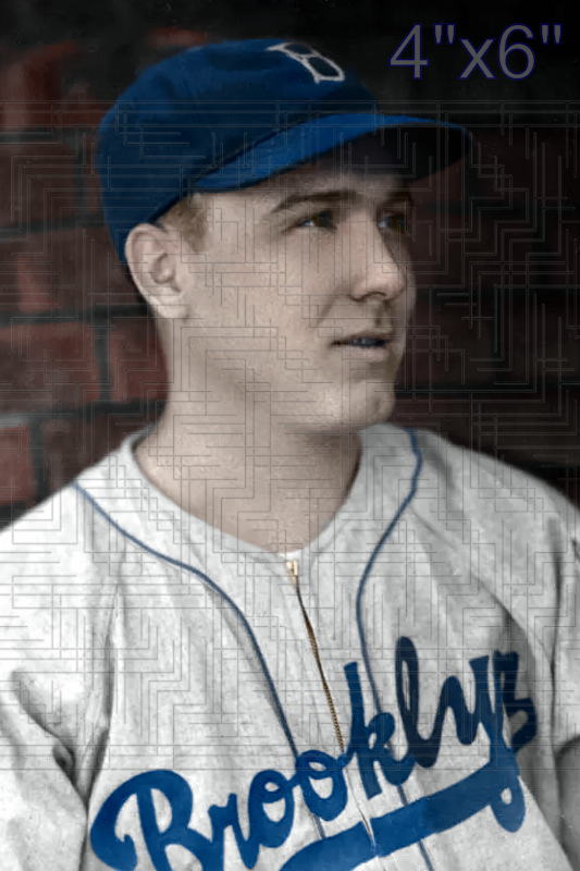 Jimmy Ripple - 1939 Brooklyn Dodgers - choose a size & style