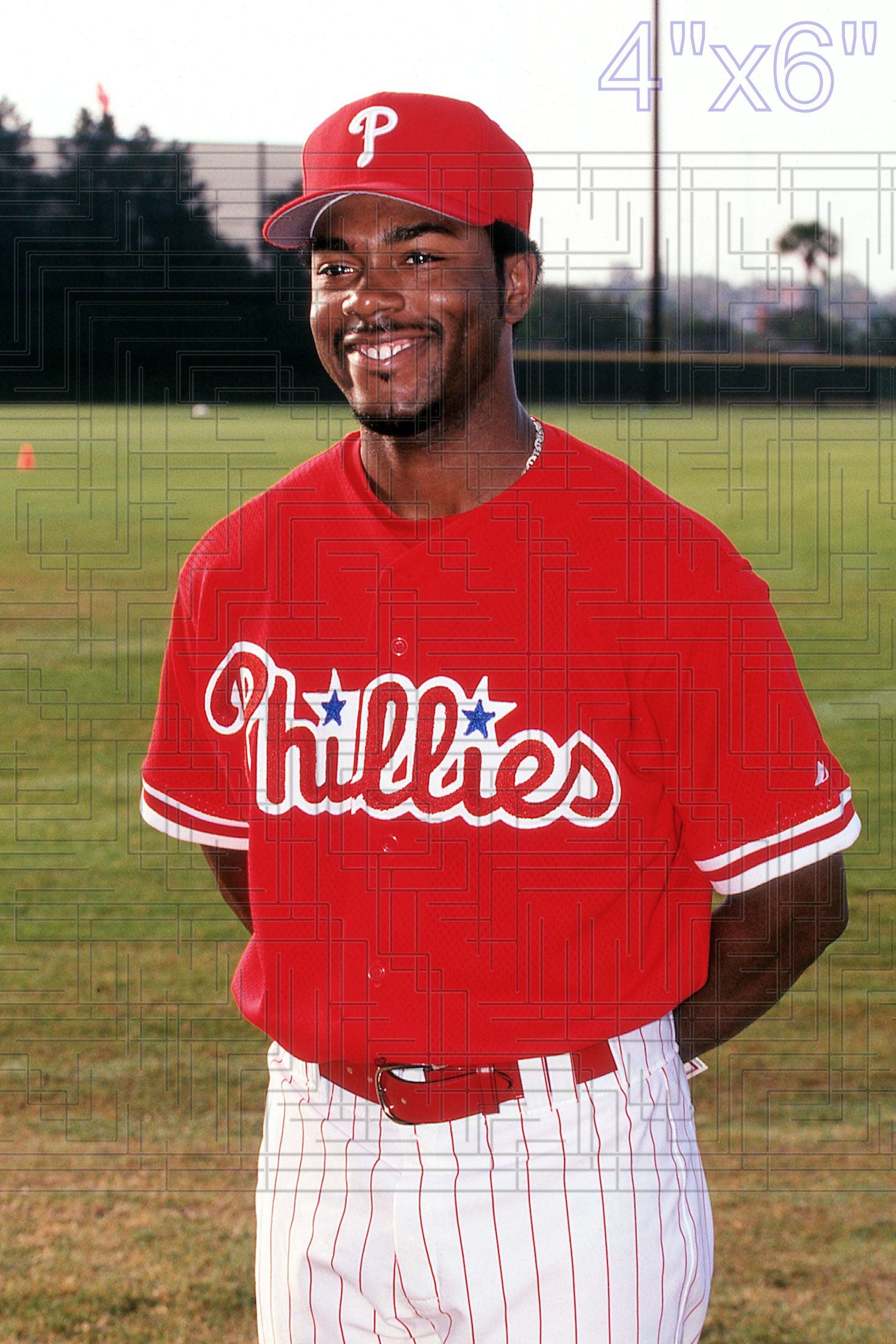 Jimmy Rollins - 2001 Philadelphia Phillies - choose a size & style
