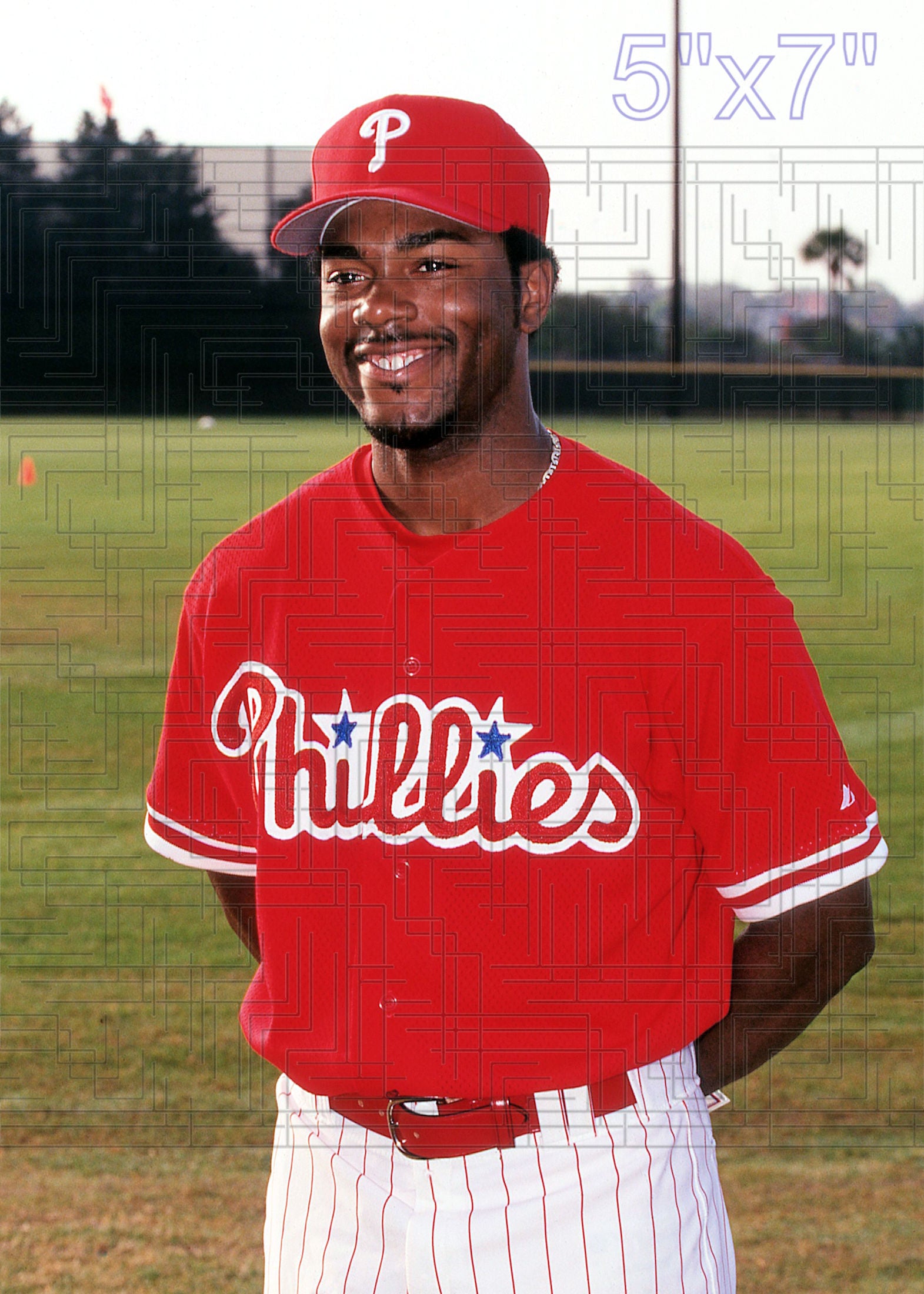 Jimmy Rollins - 2001 Philadelphia Phillies - choose a size & style