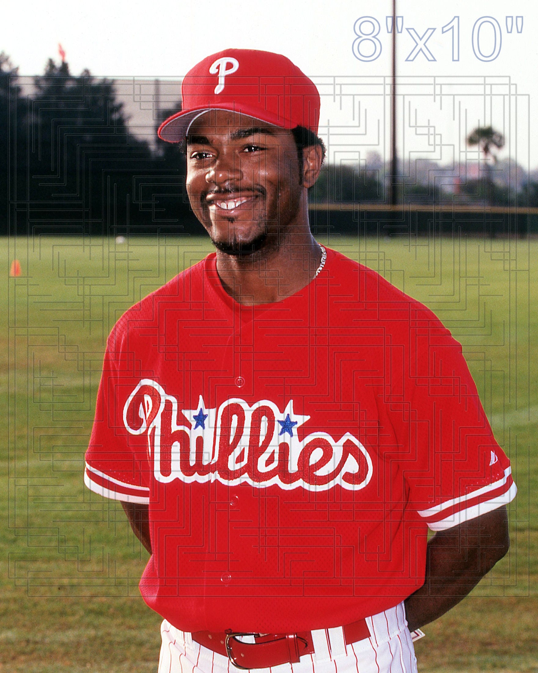 Jimmy Rollins - 2001 Philadelphia Phillies - choose a size & style