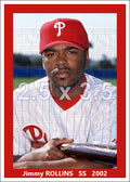 Jimmy Rollins - 2002 Philadelphia Phillies - choose a size & style
