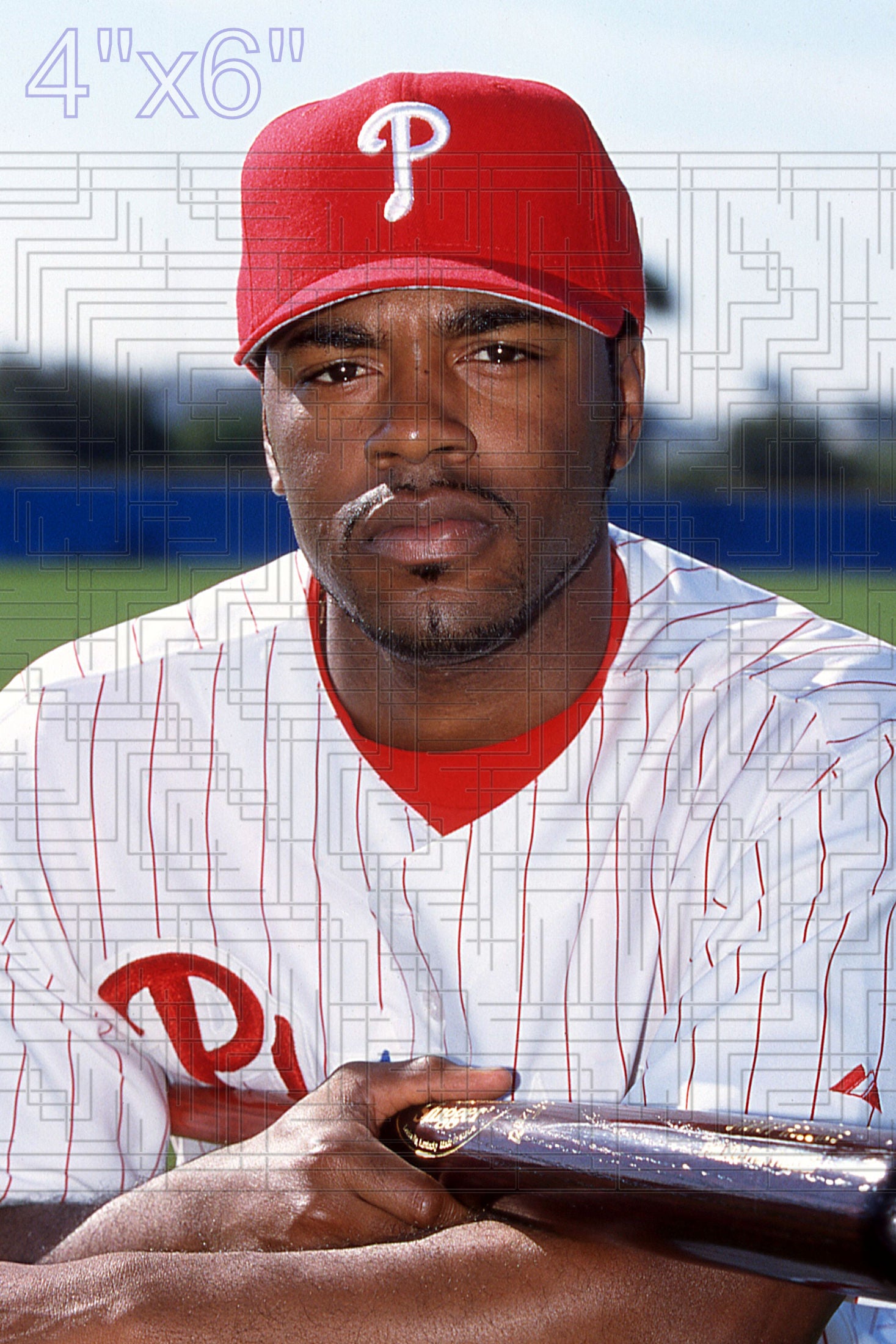 Jimmy Rollins - 2002 Philadelphia Phillies - choose a size & style