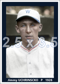 Jimmy Uchrinsko - 1926 Washington Senators - choose a size & style