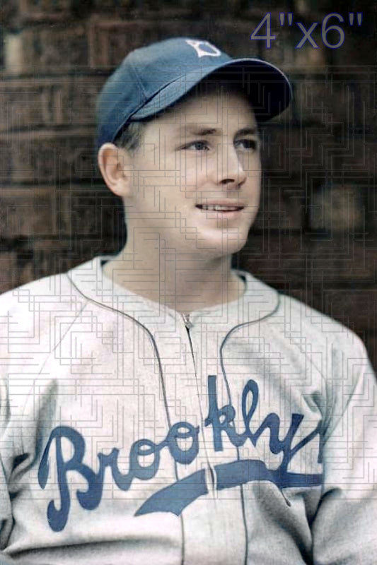 Jimmy Wasdell - 1940 Brooklyn Dodgers - choose a size & style