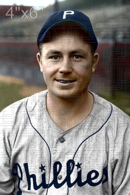 Jimmy Wasdell - 1944-45 Philadelphia Phillies - choose a size & style