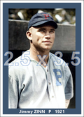 Jimmy Zinn - 1921 Pittsburgh Pirates - choose a size & style