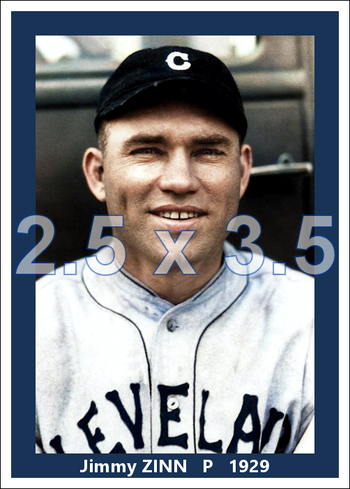 Jimmy Zinn - 1921 Pittsburgh Pirates - choose a size & style