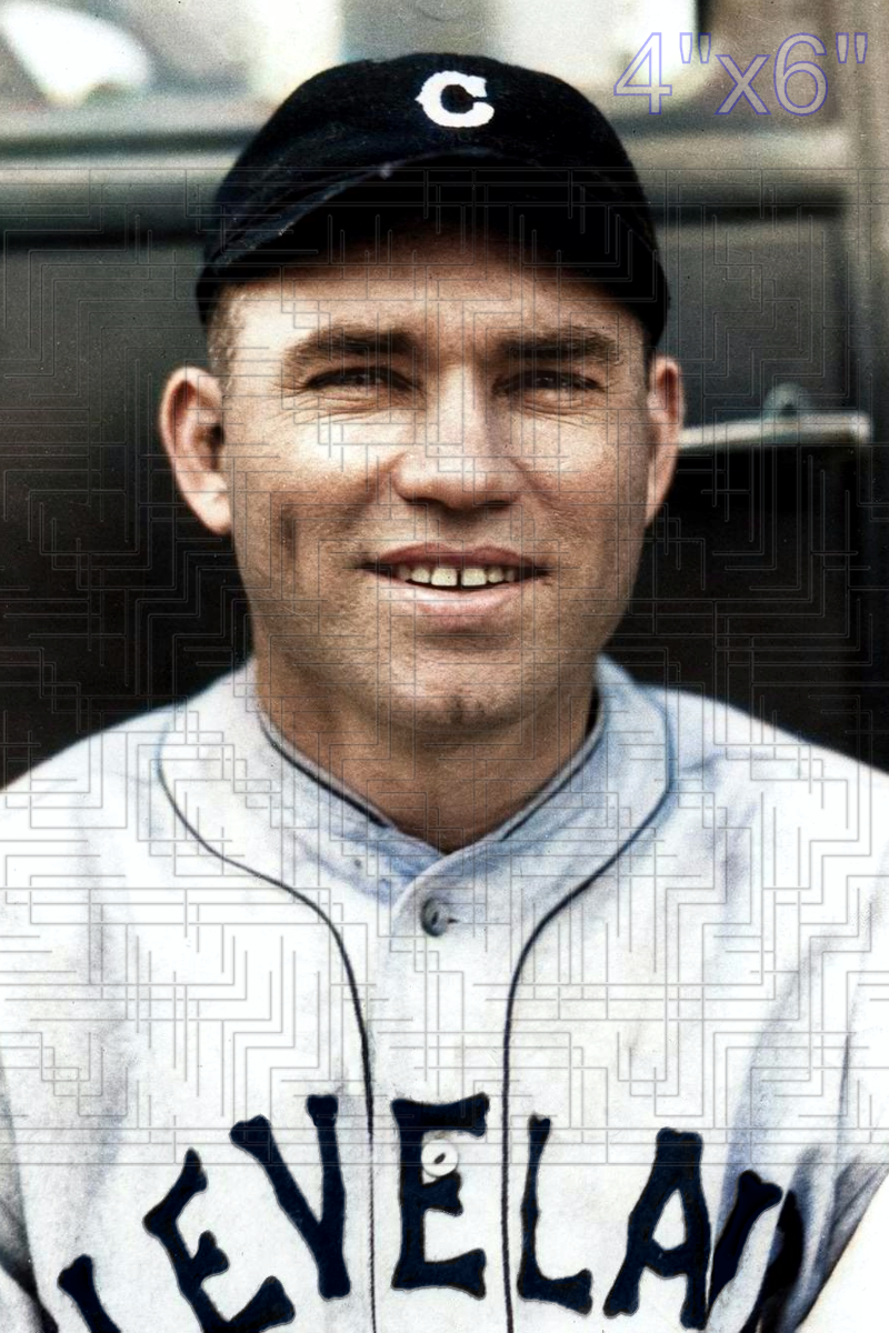 Jimmy Zinn - 1929 Cleveland Indians - choose a size & style