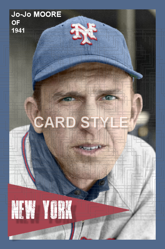 Jo-Jo Moore - 1941 New York Giants - choose a size & style