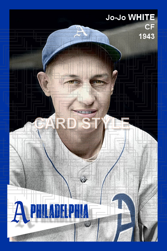 Jo-Jo White - 1943 Philadelphia Athletics - choose a size & style