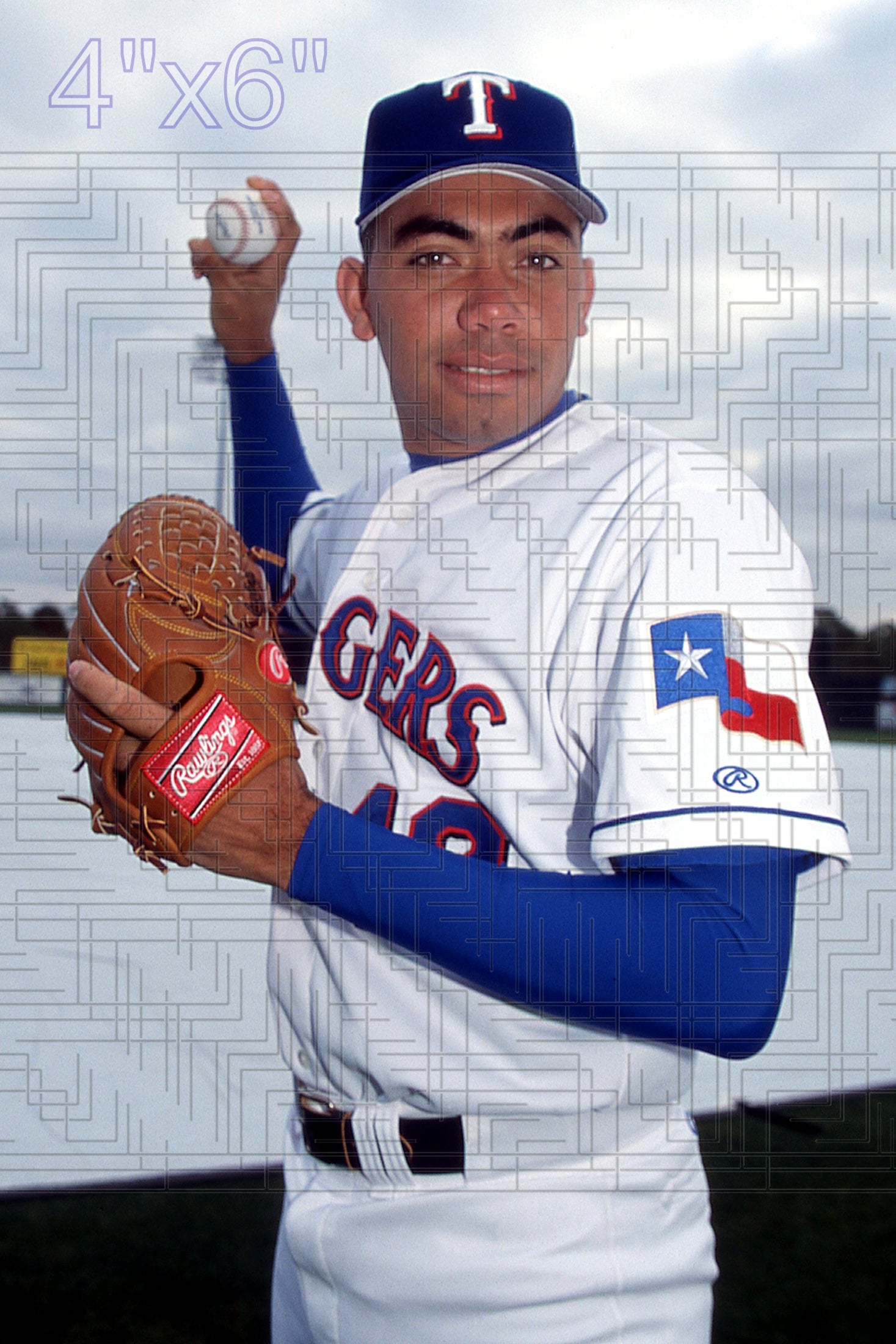Joaquin Benoit - 2002 Texas Rangers - choose a size & style