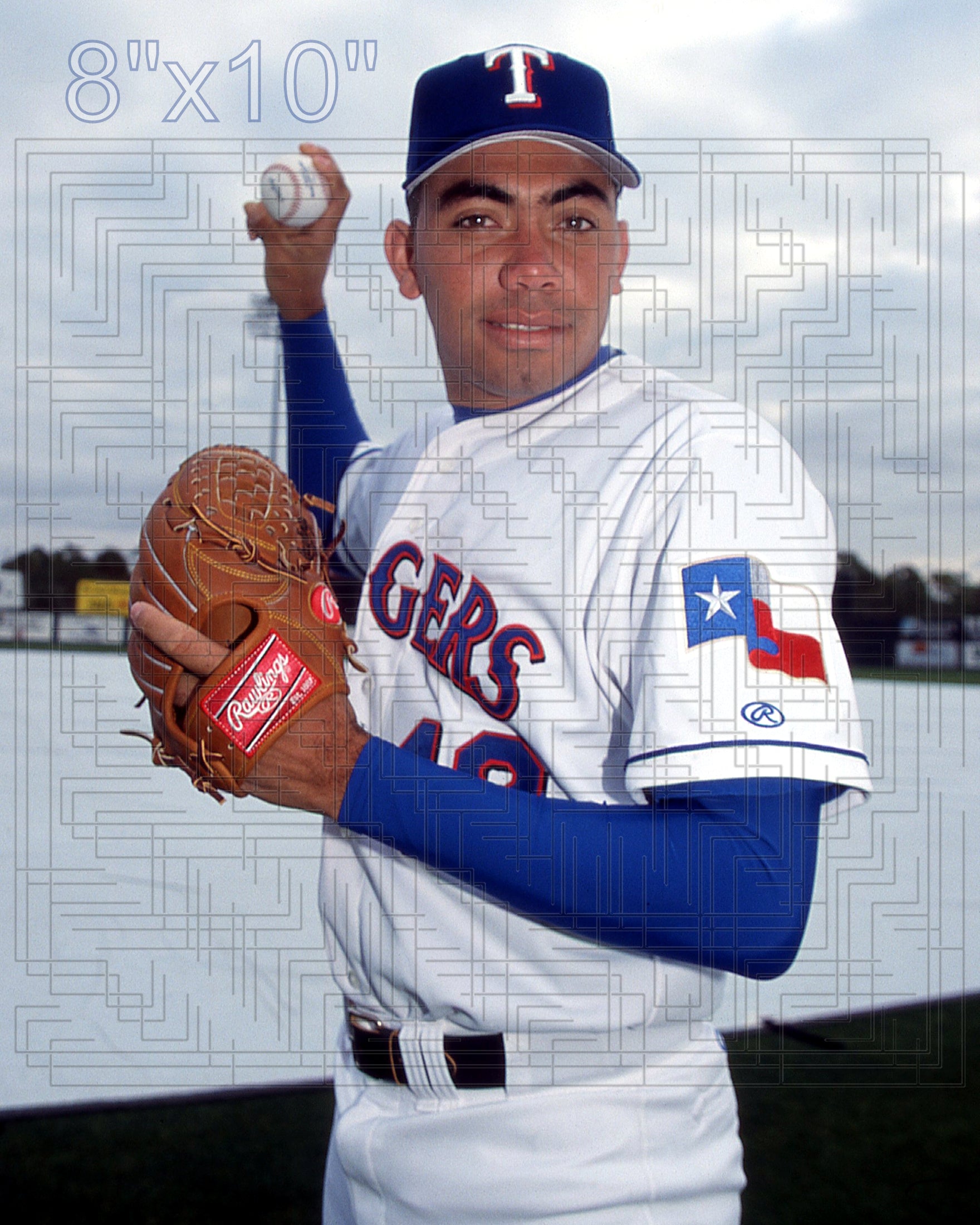 Joaquin Benoit - 2002 Texas Rangers - choose a size & style