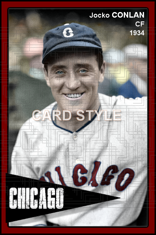 Jocko Conlan - 1934 Chicago White Sox - choose a size & style