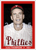 Jocko Thompson - 1951 Philadelphia Phillies - choose a size & style