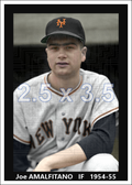 Joe Amalfitano - 1954-55 New York Giants - choose a size & style