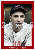 Joe Beggs - 1940 Cincinnati Reds - choose a size & style