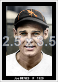 Joe Benes - 1929 Baltimore Orioles - choose a size & style