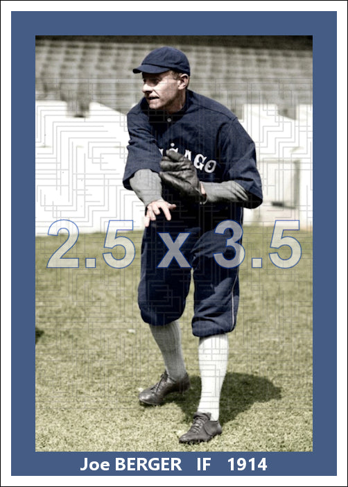 Joe Berger - 1914 Chicago White Sox - choose a size & style