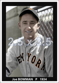 Joe Bowman - 1934 New York Giants - choose a size & style