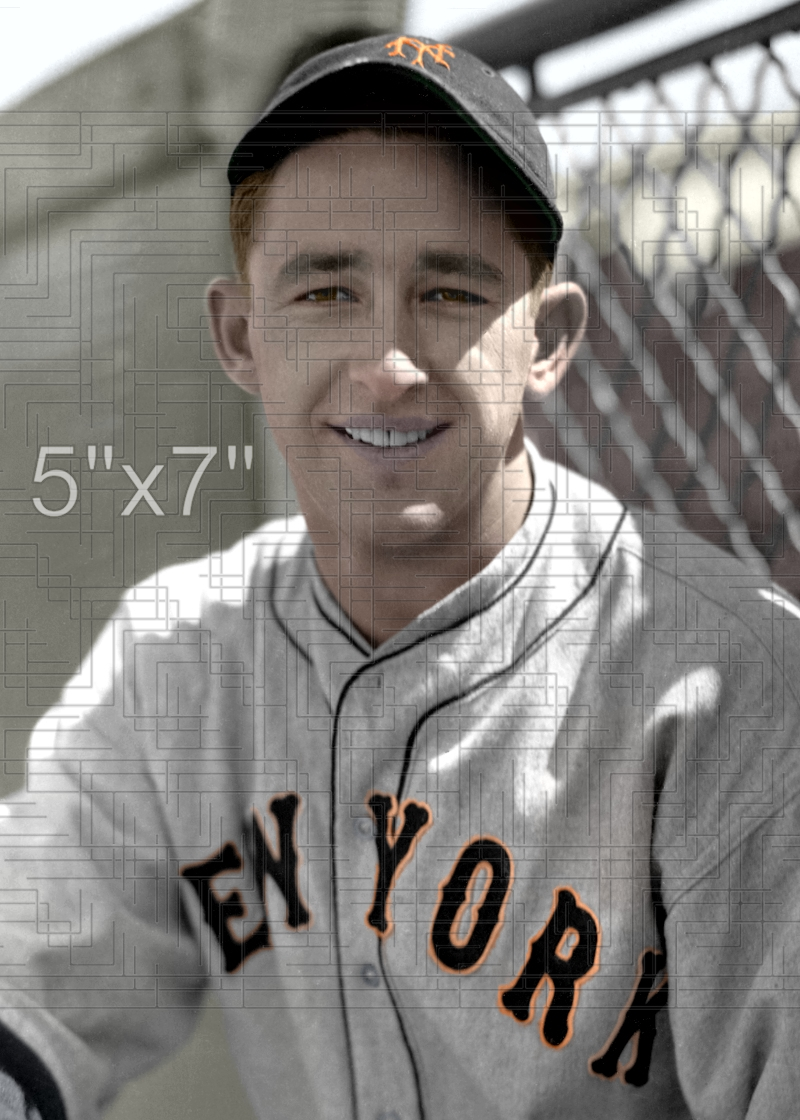 Joe Bowman - 1934 New York Giants - choose a size & style