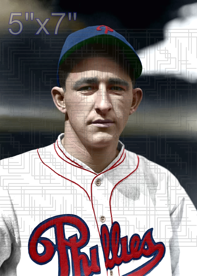 Joe Bowman - 1936 Philadelphia Phillies - choose a size & style