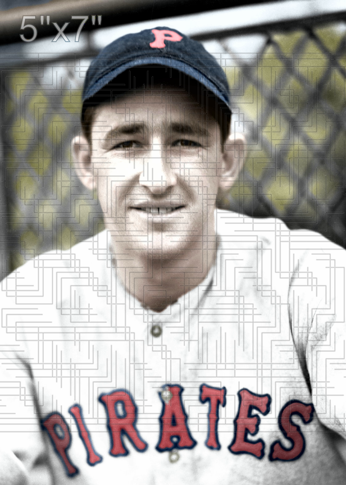 Joe Bowman - 1937 Pittsburgh Pirates - choose a size & style