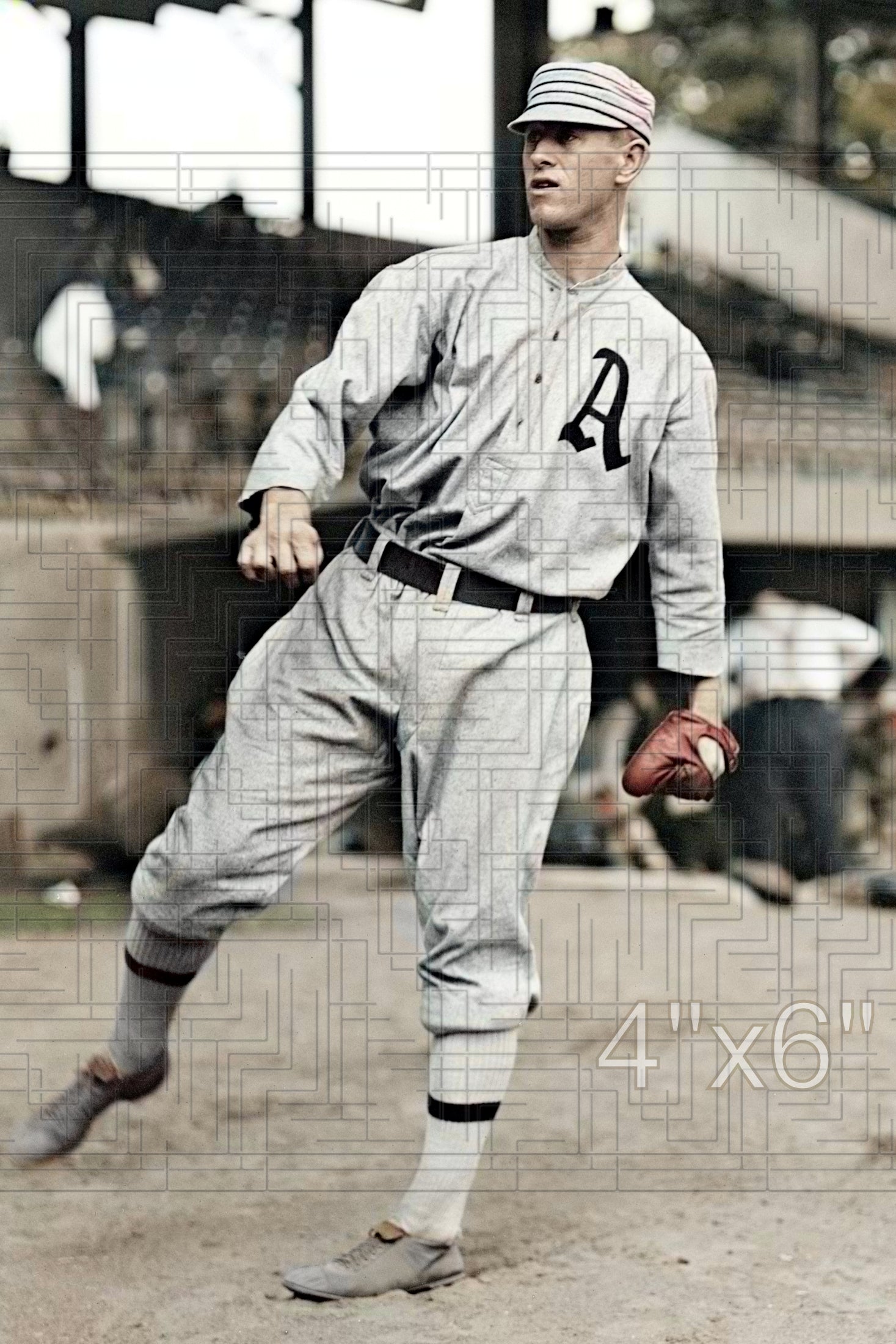 Bullet Joe Bush - 1914 Philadelphia Athletics - choose a size & style