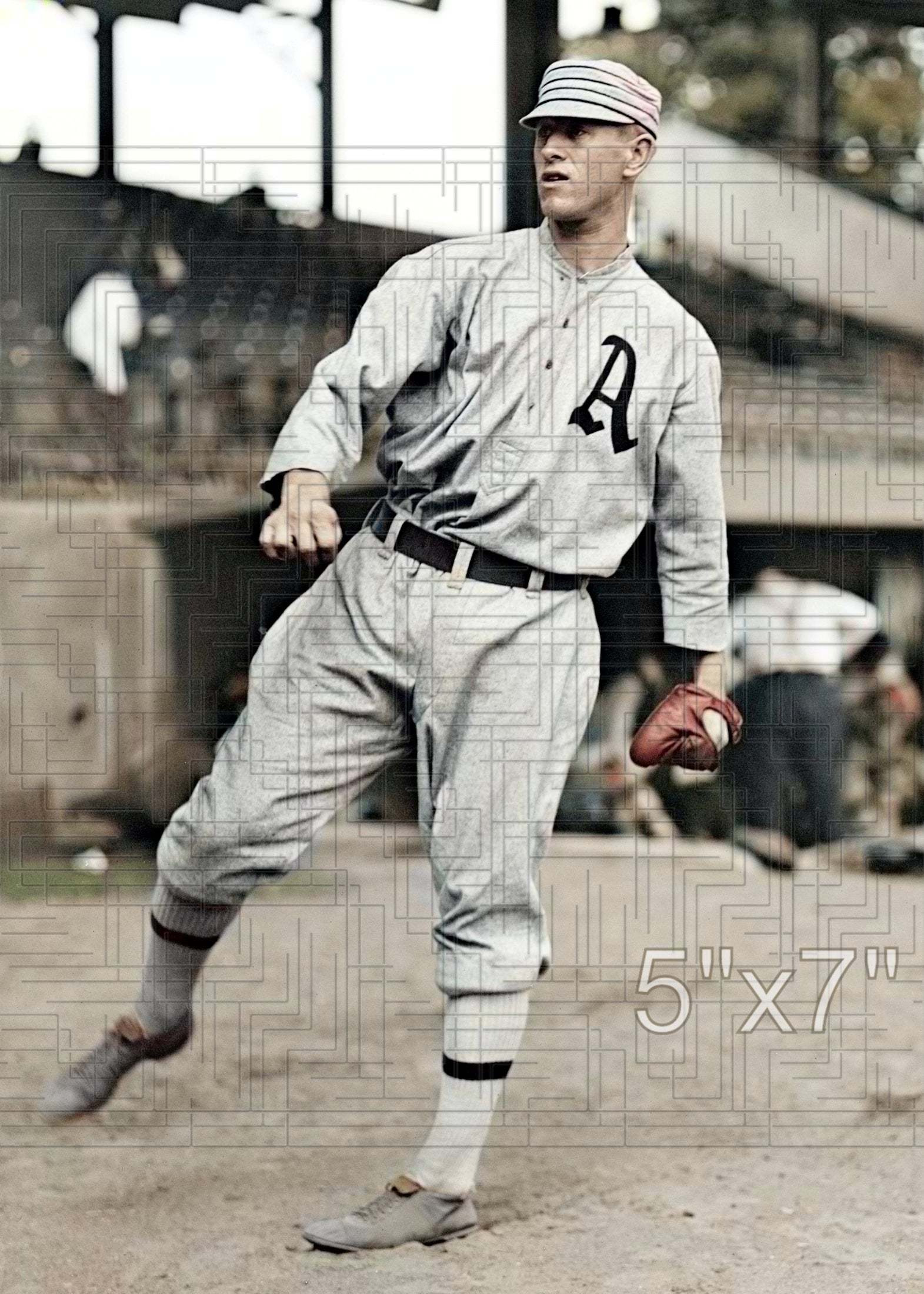 Bullet Joe Bush - 1914 Philadelphia Athletics - choose a size & style